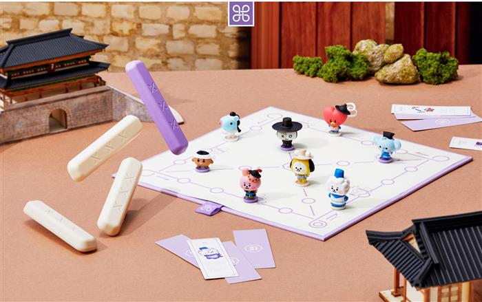 Juego de mesa BT21 Baby (edición Yut-Nori)