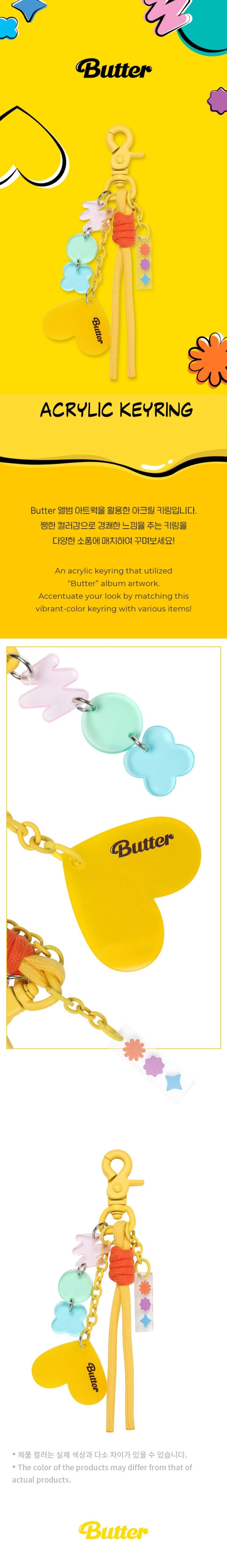 BTS [BUTTER] Acrylic Keyring