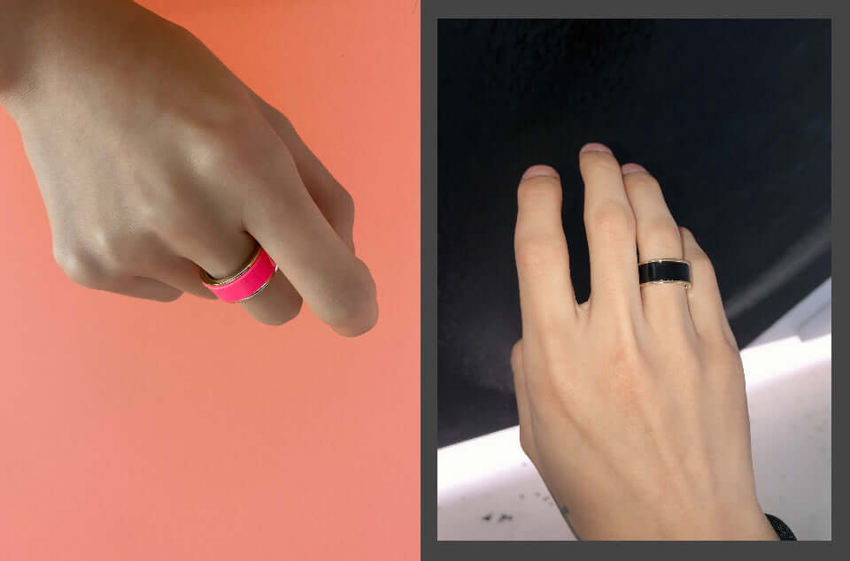 (BTS Wears!) Rainbow Color Neon Ring