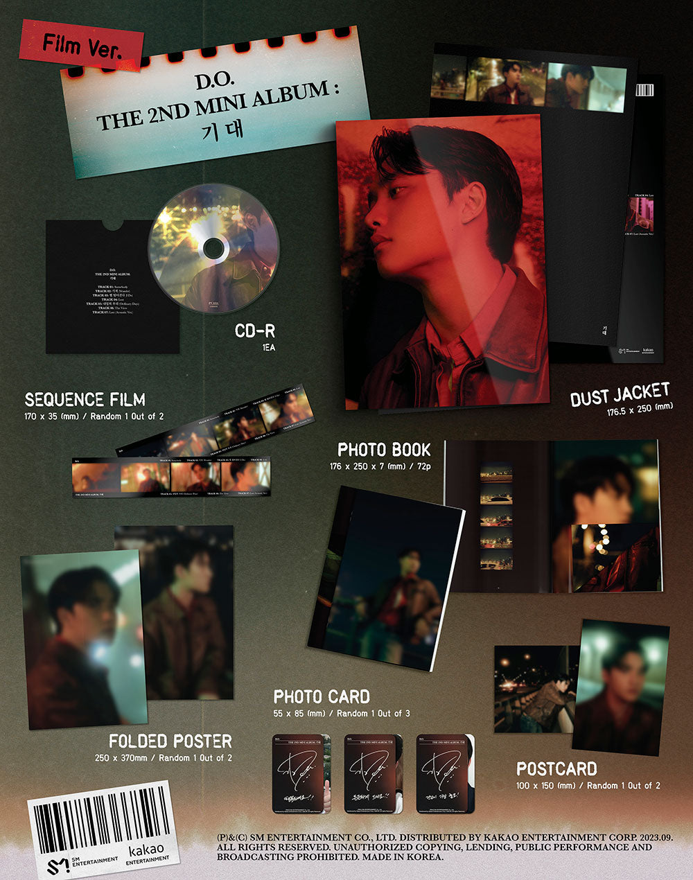 D.O. (EXO) - Expectation (2nd Mini Album) Film Ver. - B