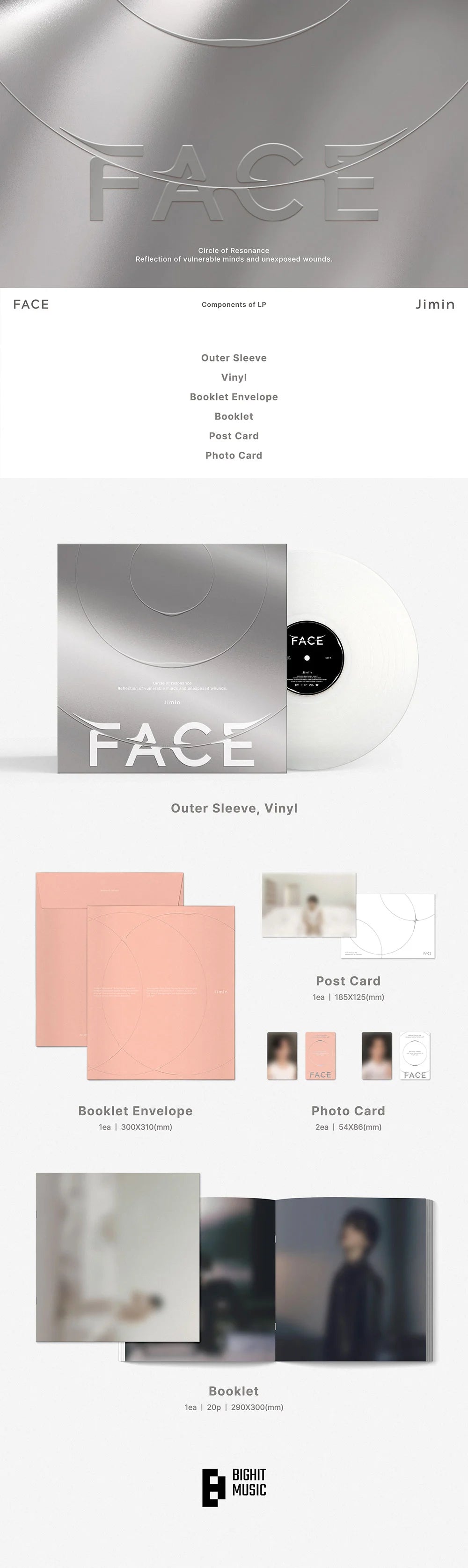 JIMIN - FACE (LP)