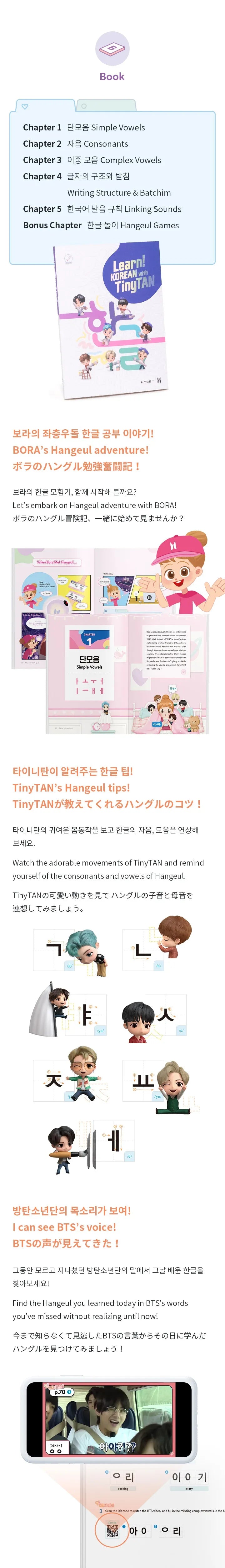 学ぶ！ TinyTANの韓国語