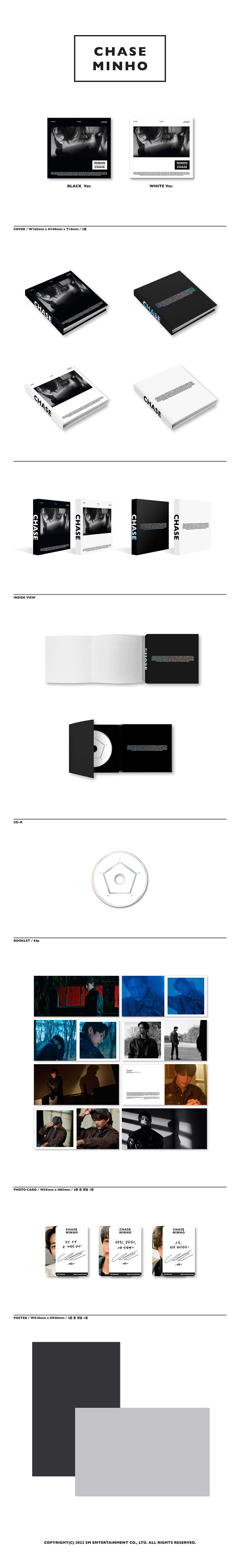 ミンホ - CHASE (1st Mini Album) Complete Ver. |デバクカンパニー