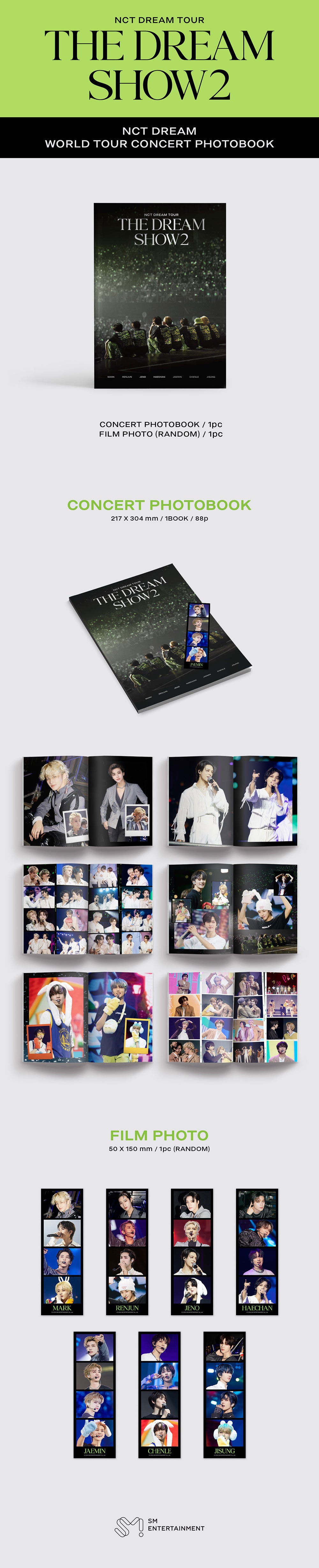 NCT DREAM - THE DREAM SHOW2 (Concert Photobook) 2-SET
