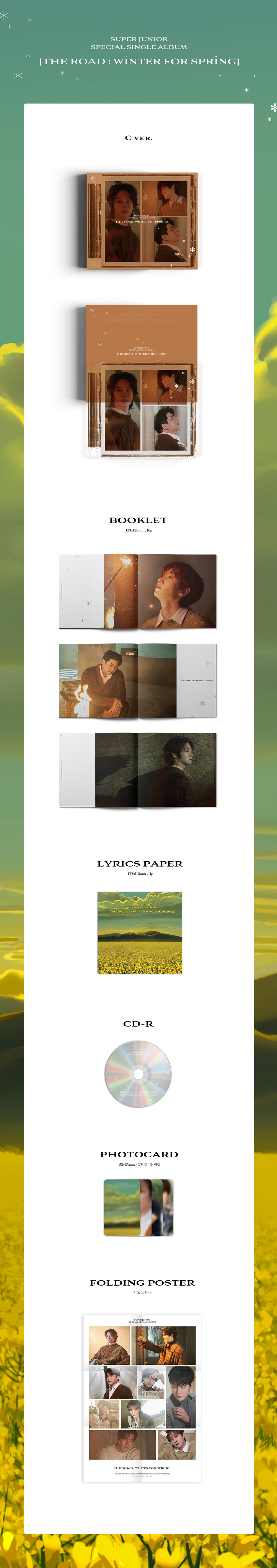 SUPER JUNIOR - The Road: Winter for Spring (Special Single Album)