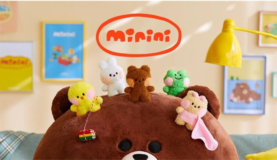 LINE FRIENDS [minini] Stehende Puppe