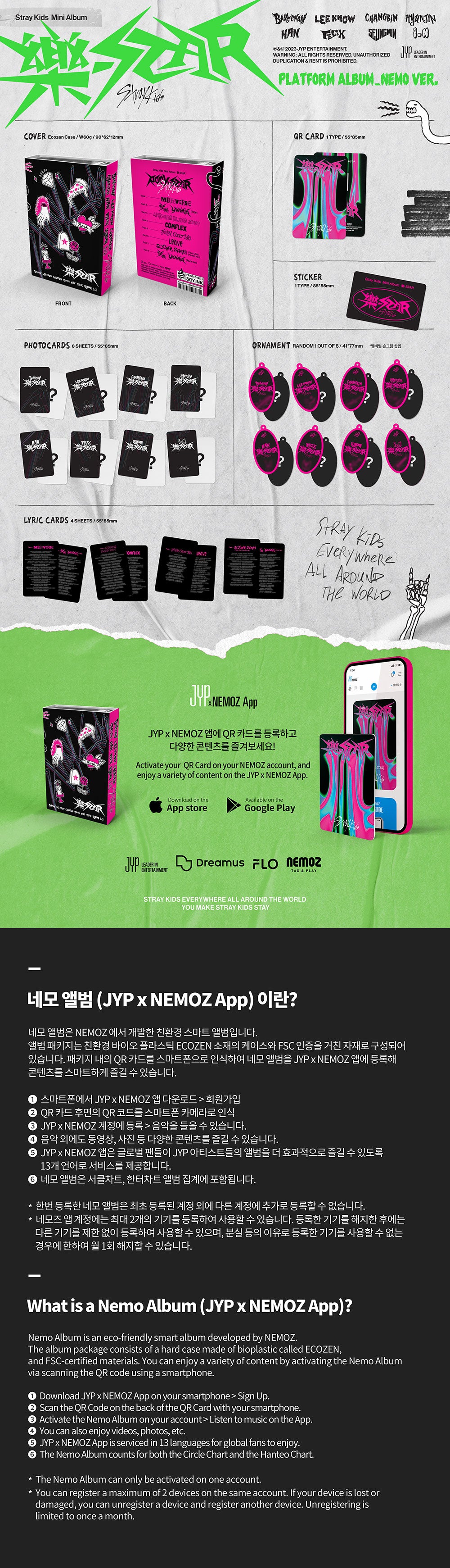 Stray Kids - ROCK-STAR (Mini Album) Platform Album_Nemo Ver.