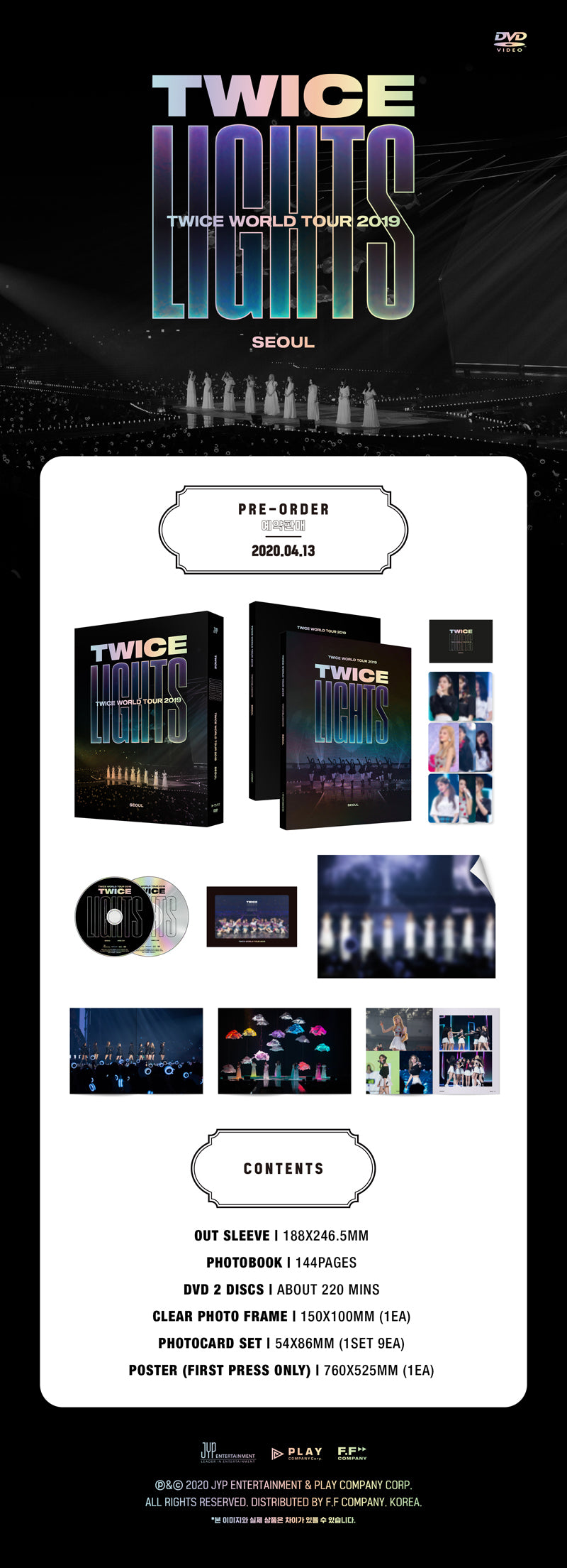 TWICE – Welttournee 2019 „TWICELIGHTS“ in Seoul (DVD)