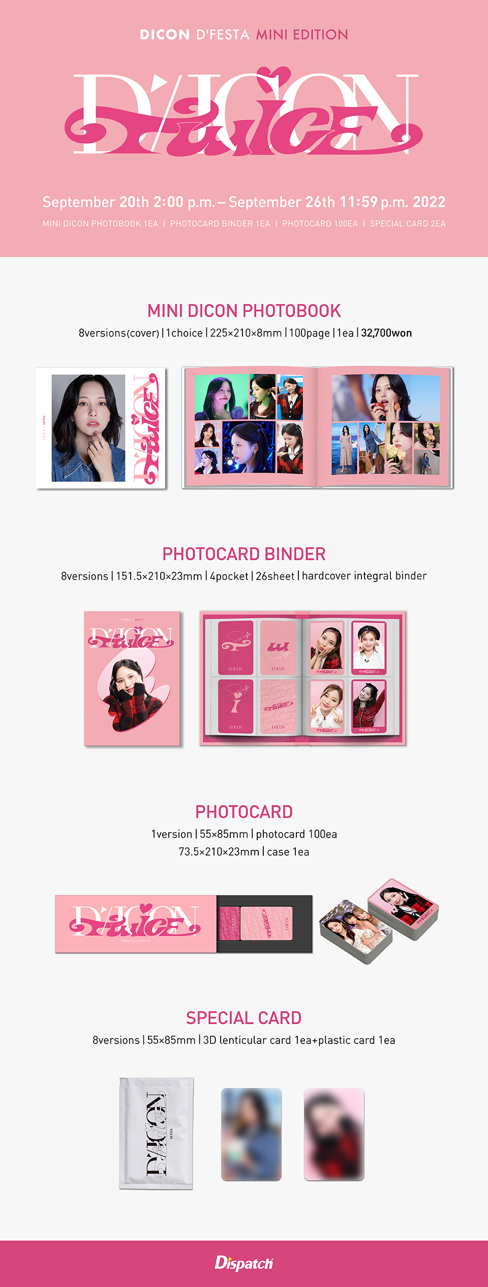 TWICE [D'Festa] Mini Edition DICON