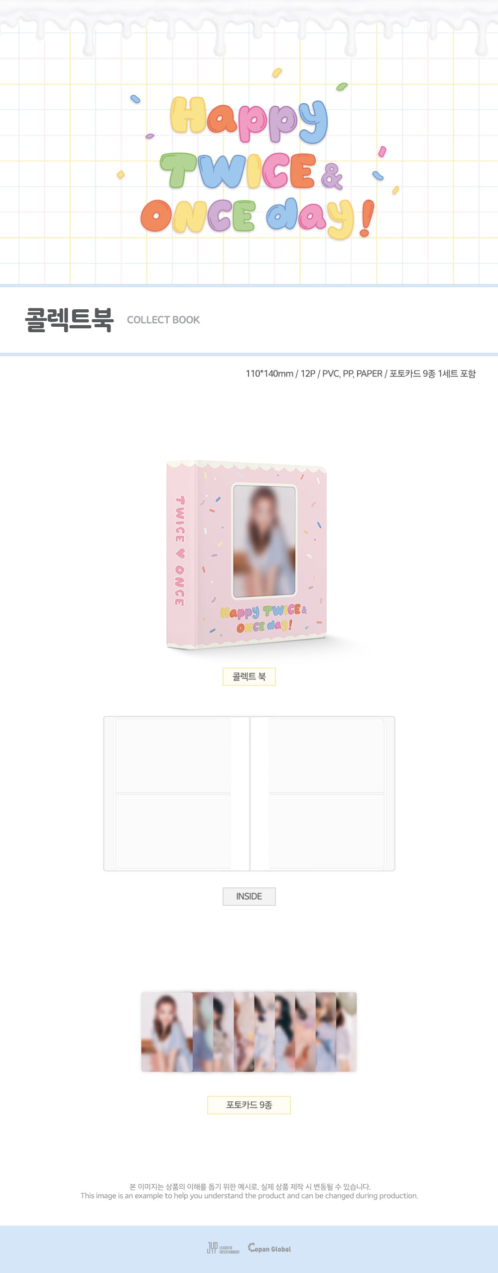 TWICE [HAPPY TWICE & ONCE DAY!] Collect Book