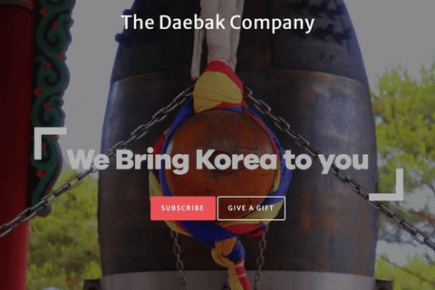 The Daebak is now on Cratejoy