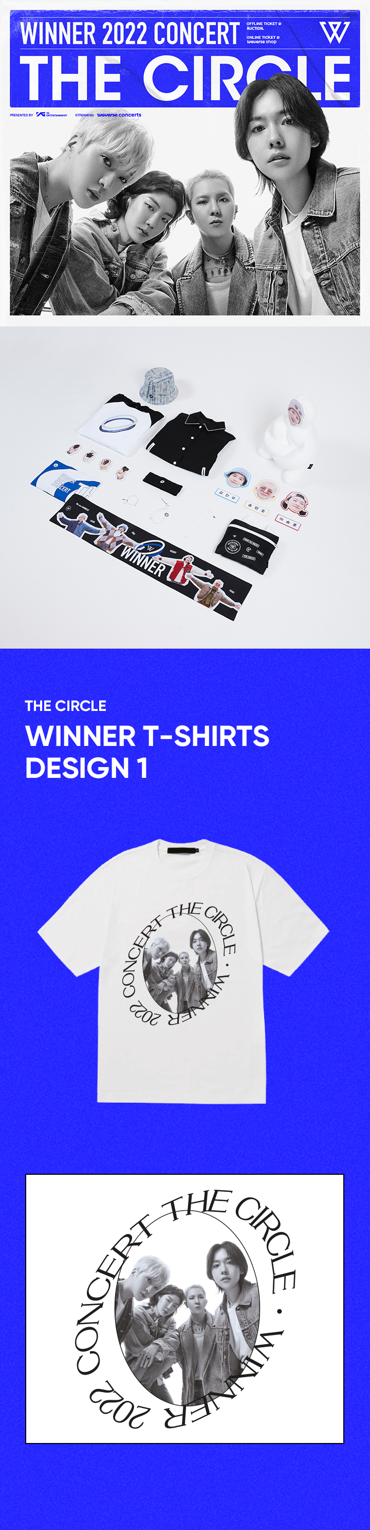 Ganador [The Circle] Diseño de camiseta 1
