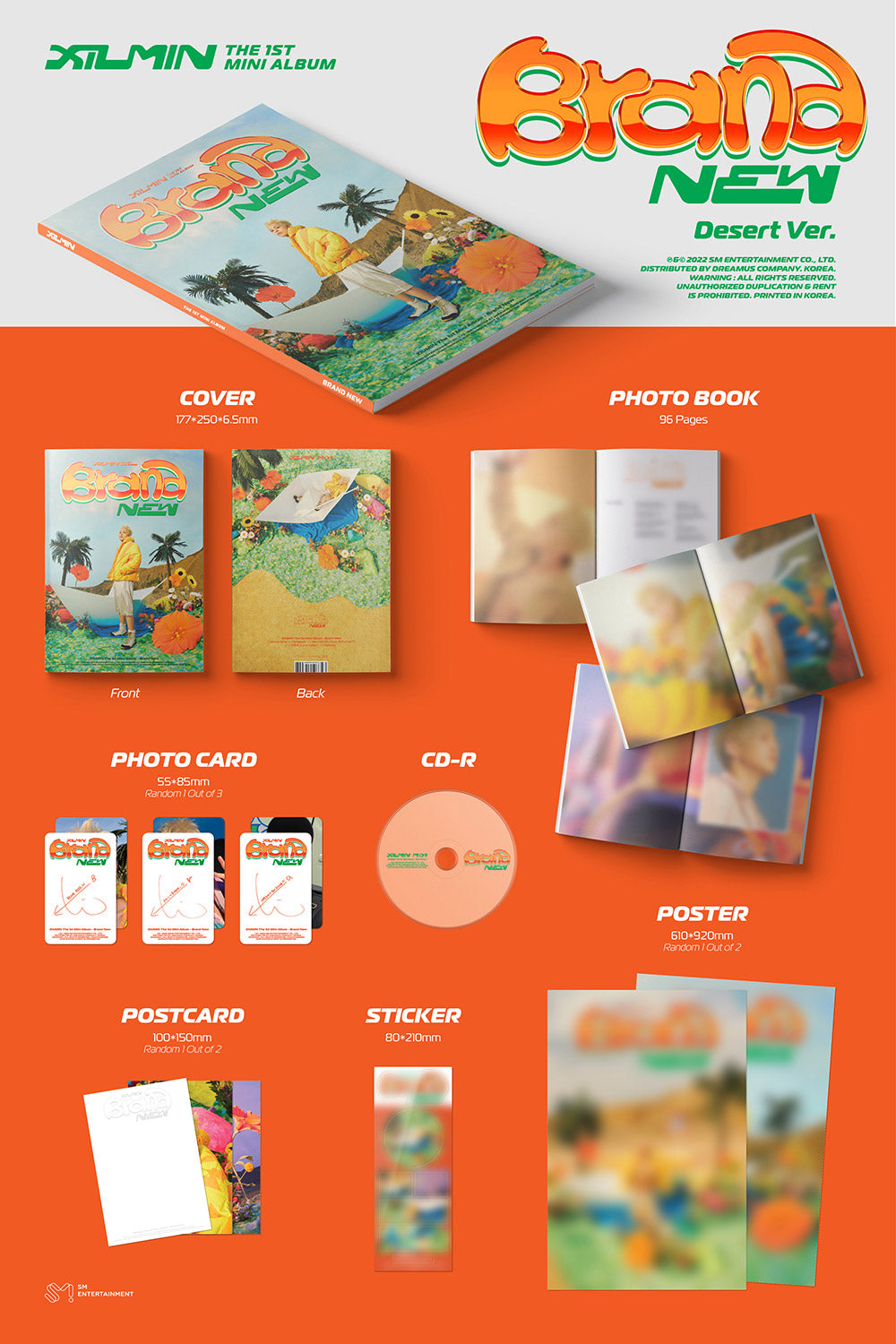 XIUMIN - العلامة التجارية الجديدة (الألبوم المصغر الأول) Photobook Ver.