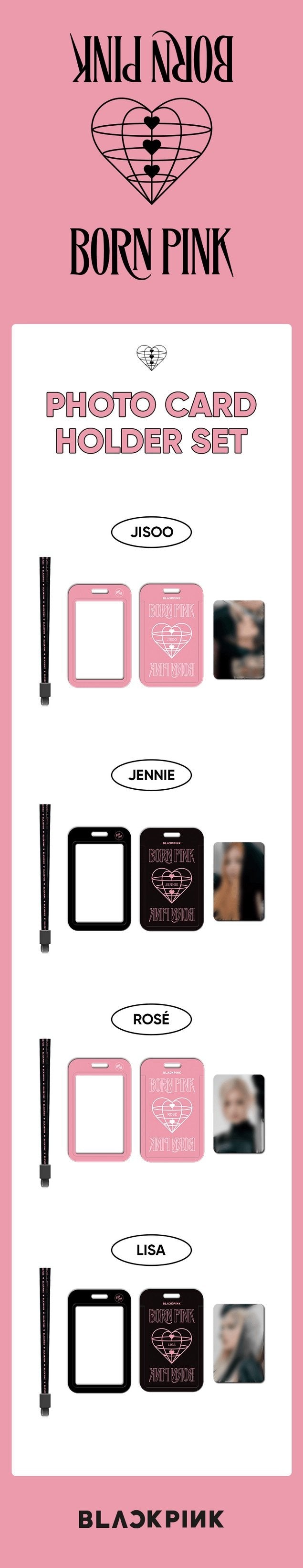 BLACKPINK [BPTOUR] Photo Card Holder Set