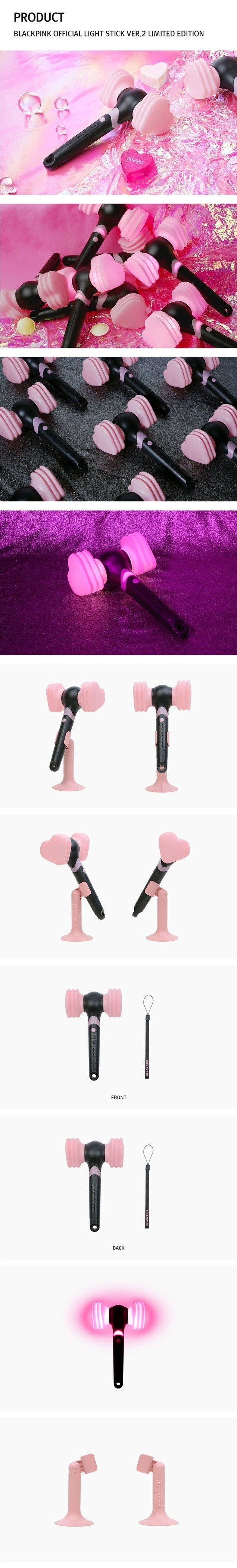 Blackpink الرسمية Light Stick Ver.2 (طبعة محدودة)