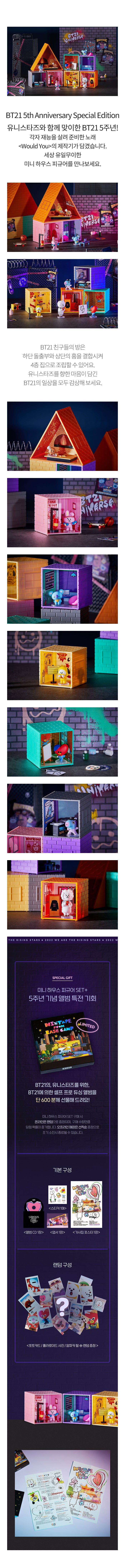 BT21 [5th Anniversary] Mini House Figure Set