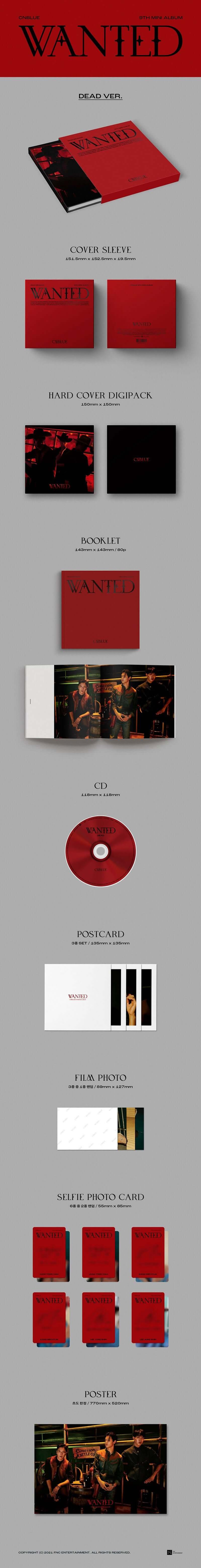 CNBLUE – WANTED (9. Mini-Album)