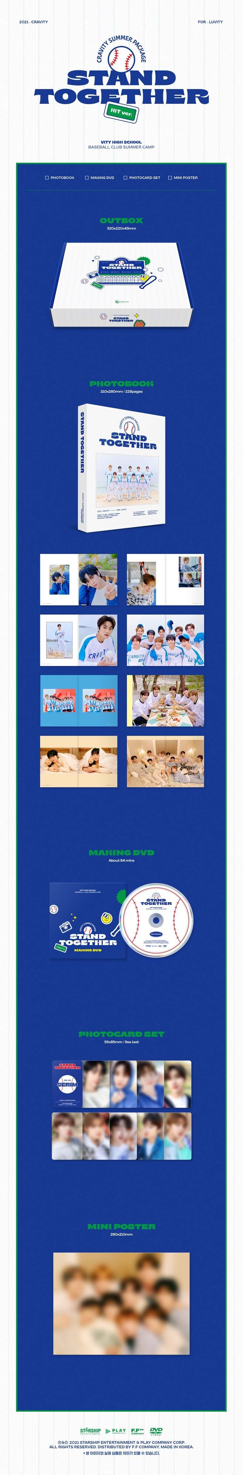 CRAVITY 2021 Summer Package Stand Together (HIT Ver.)