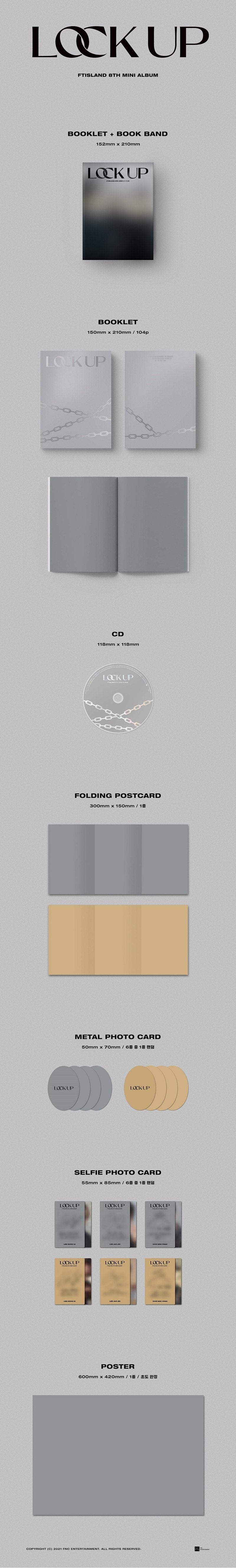 FTISLAND - LOCK UP (8th Mini Album)