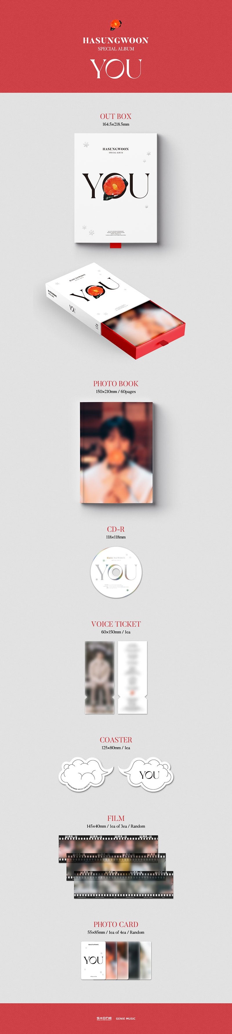 Ha Sung Woon – YOU (Sonderalbum)