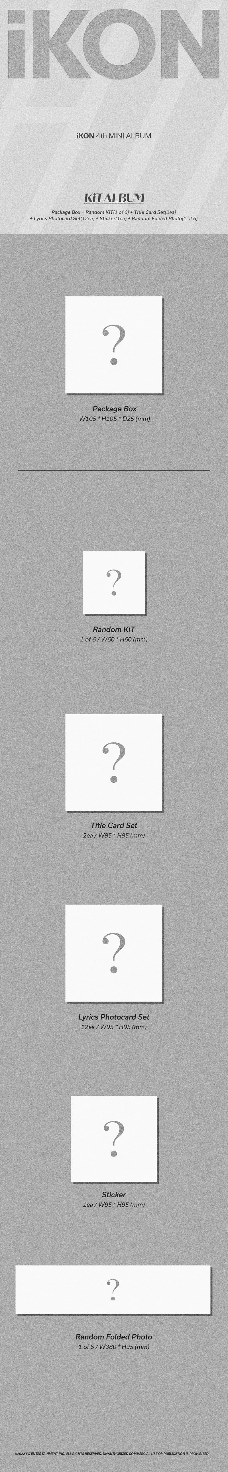 iKON – FLASHBACK (4. Mini-Album) KiT