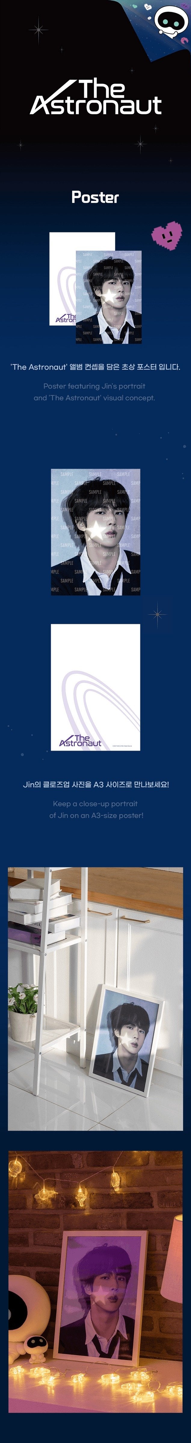 JIN [The Astronaut] Poster