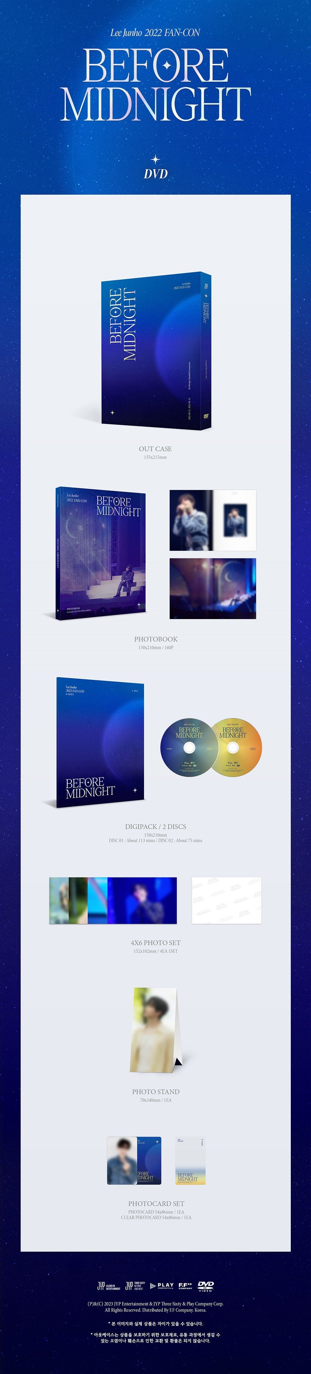 Junho (2PM) - 2022 FAN-CON [Before Midnight] DVD