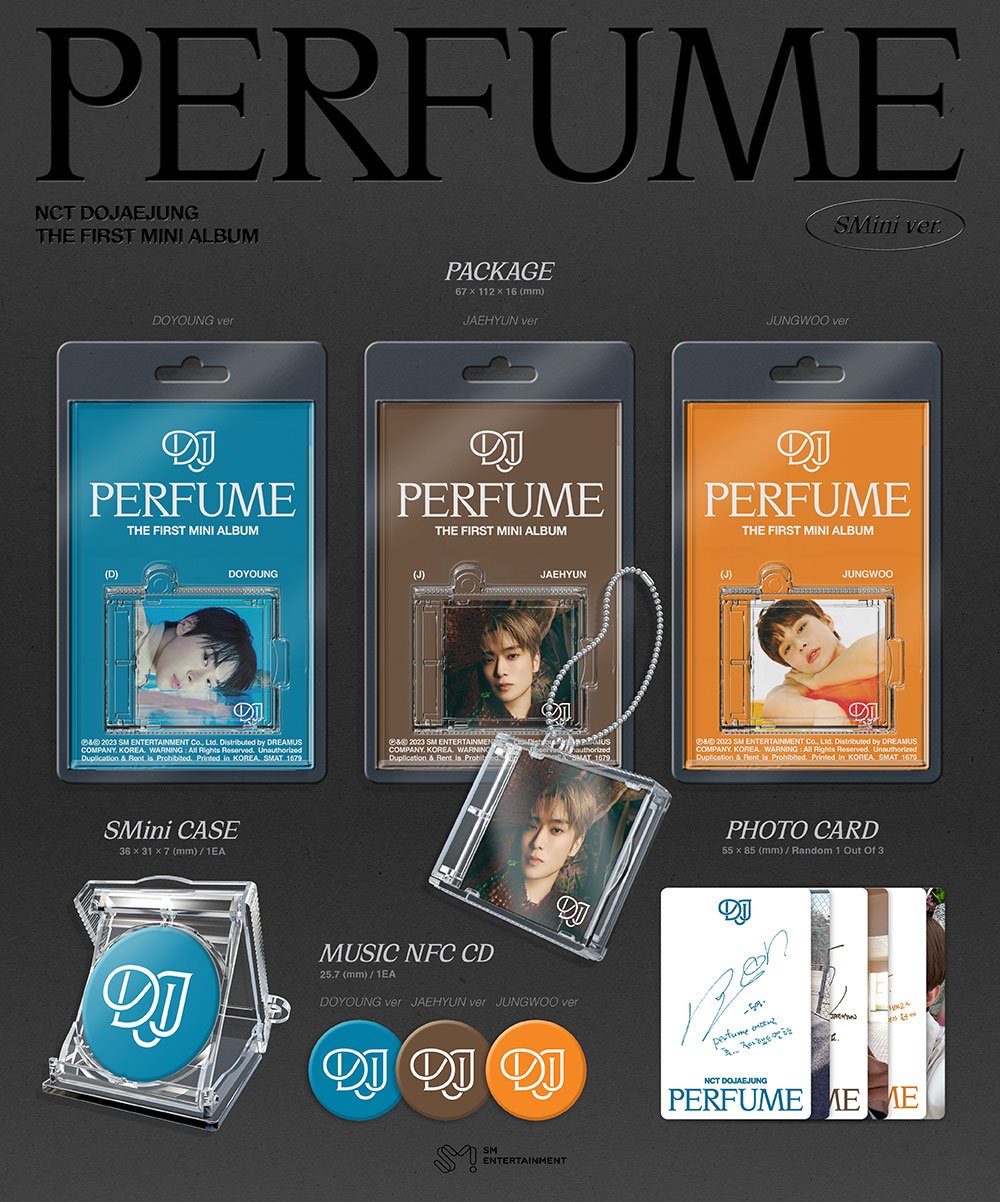 NCT (DOJAEJUNG) - Perfume (1st Mini Album) SMini Ver.