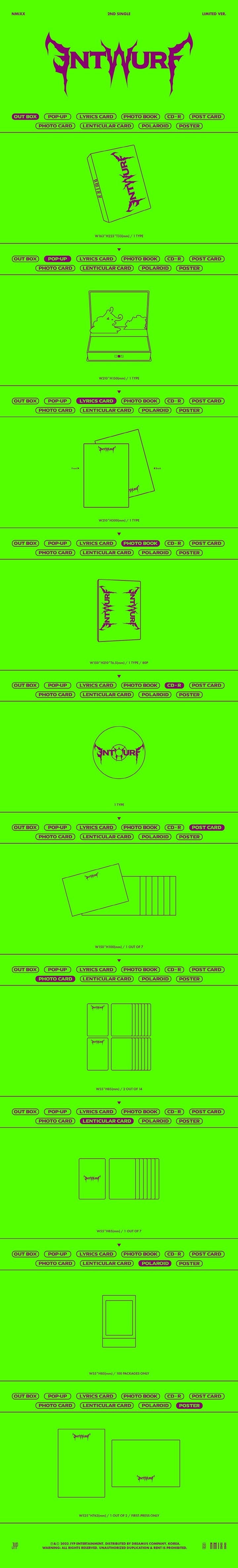 NMIXX – ENTWURF (2. Single-Album) Limited Ver.