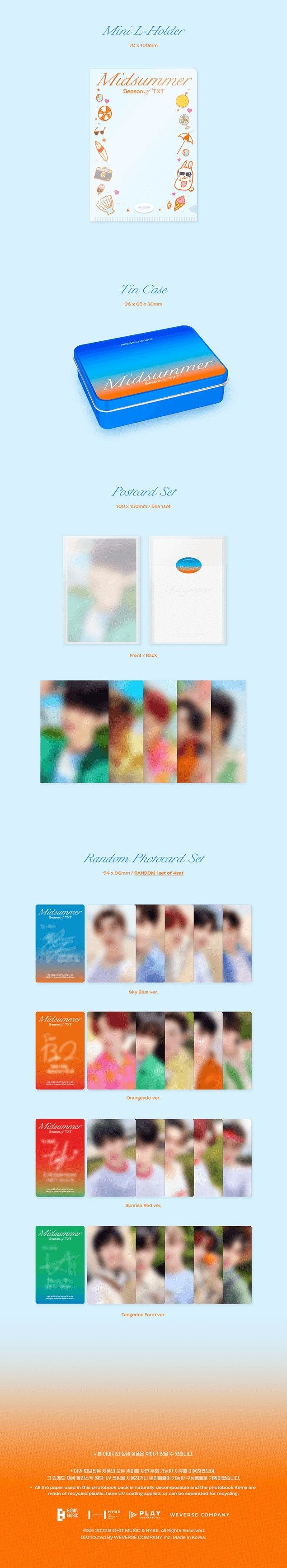 TXT - Season of TXT: Midsummer Photobook