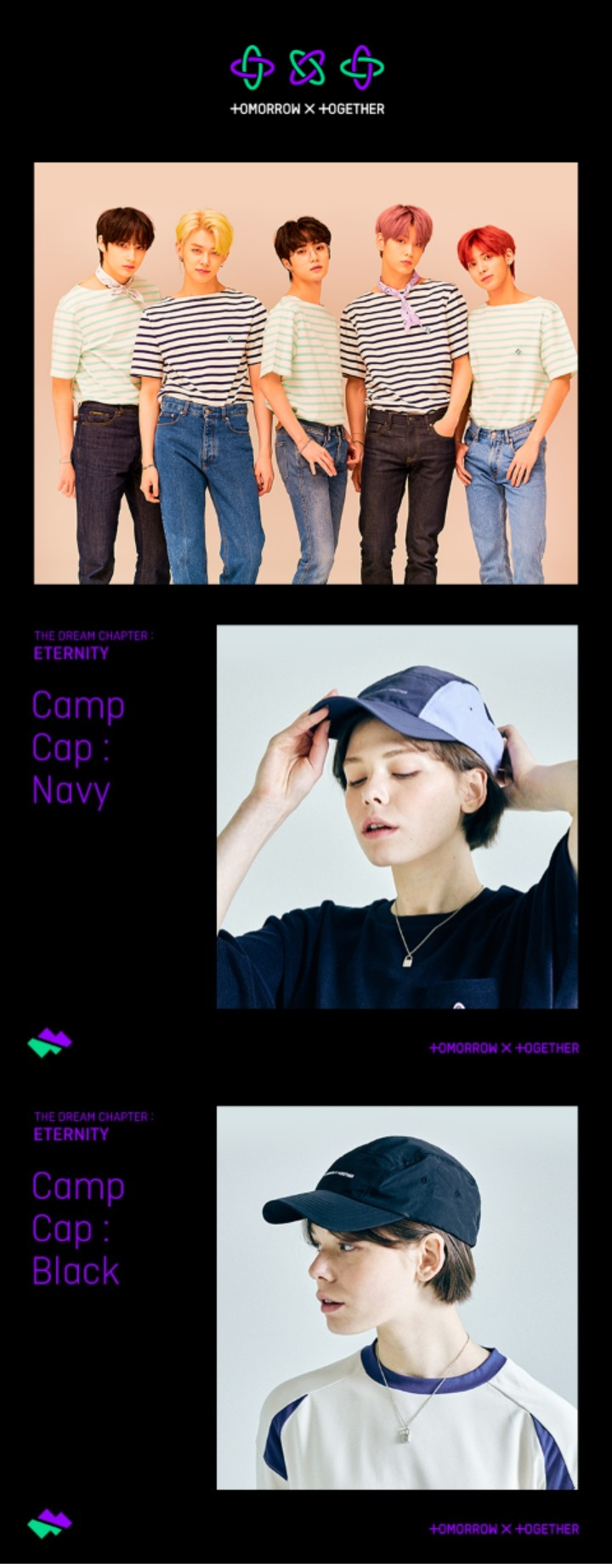 TXT ETERNITY USIFORY - CAMP CAP