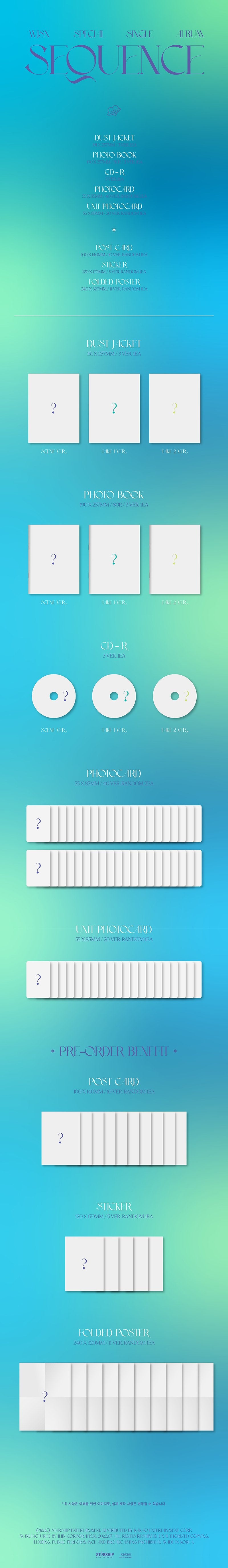 [Pre-Order] WJSN - Sequence (Special Single Album)