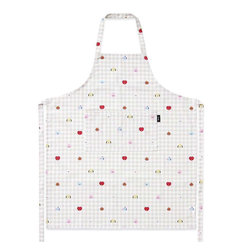 BT21 BABY Check Apron