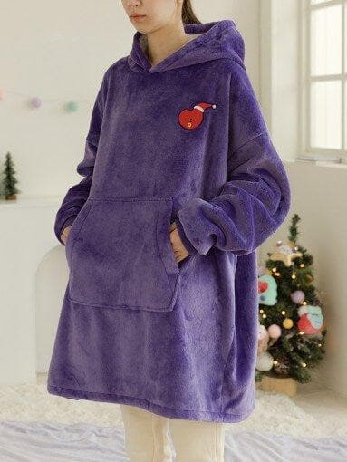 BT21 BABY Holiday Hoodie Blanket