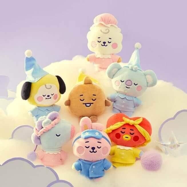 BT21 BABY Pajama Doll Set Dream of Baby