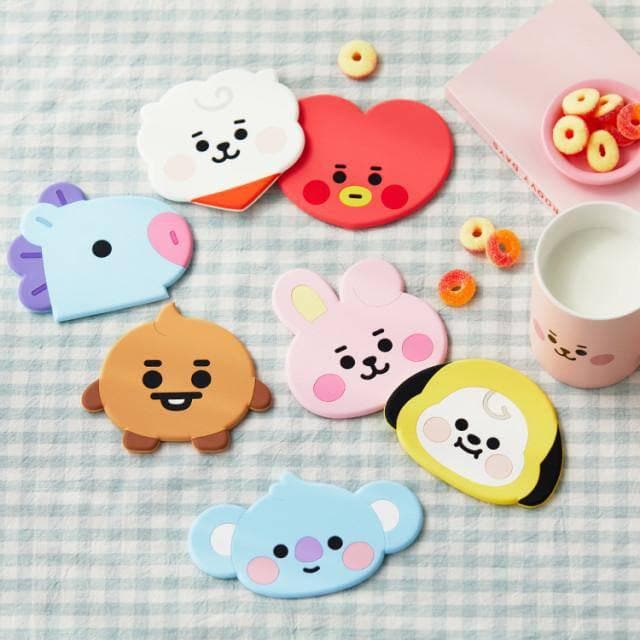 BT21 BABY Silicone Coaster