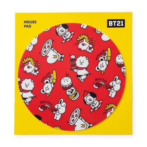 BT21 Bite Red Mouse Pad