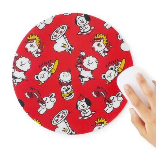 BT21 Bite Red Mouse Pad