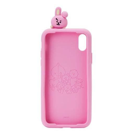 BT21 Peeking Figure Silicone Case (iPhone X)