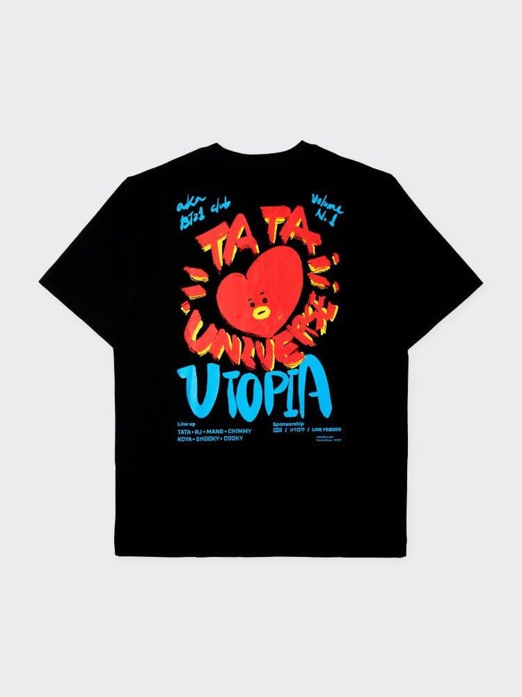 BT21 TATA Utopia Short Sleeve T-Shirt