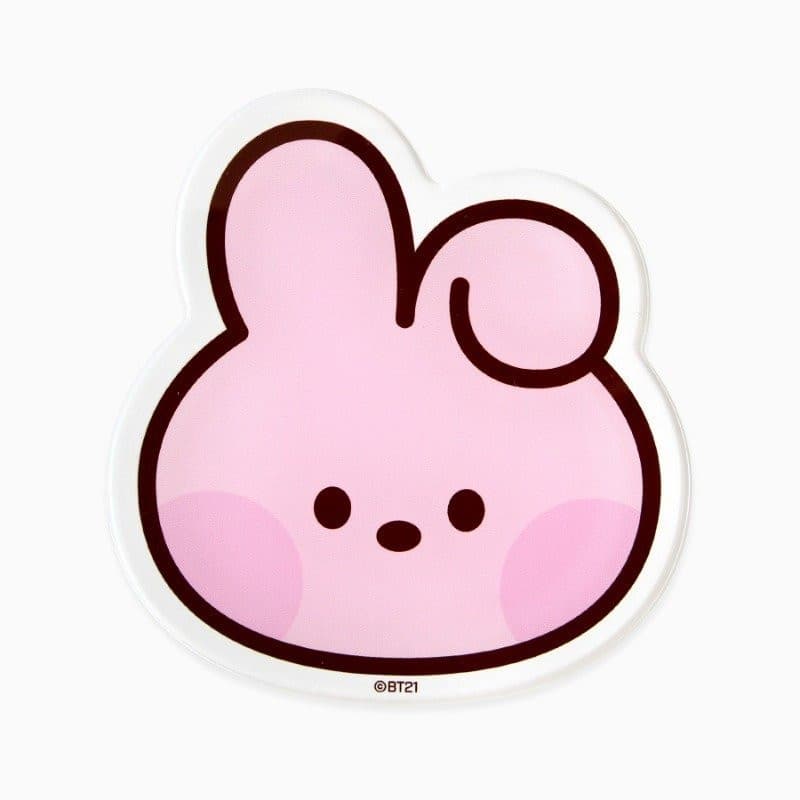 BT21 [minini] Face Acrylic Coaster