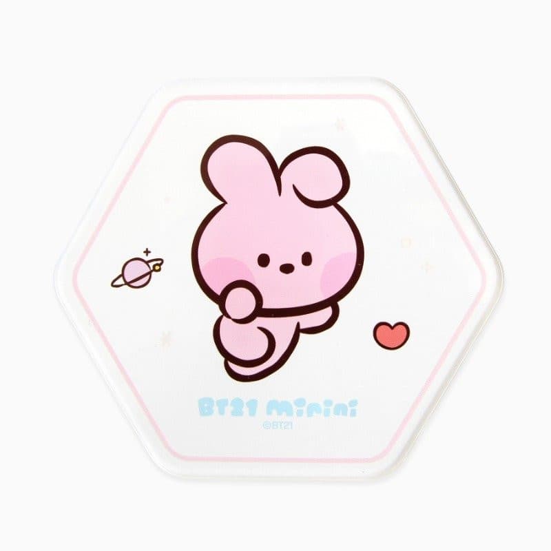 BT21 [minini] Hexagon Acrylic Coaster