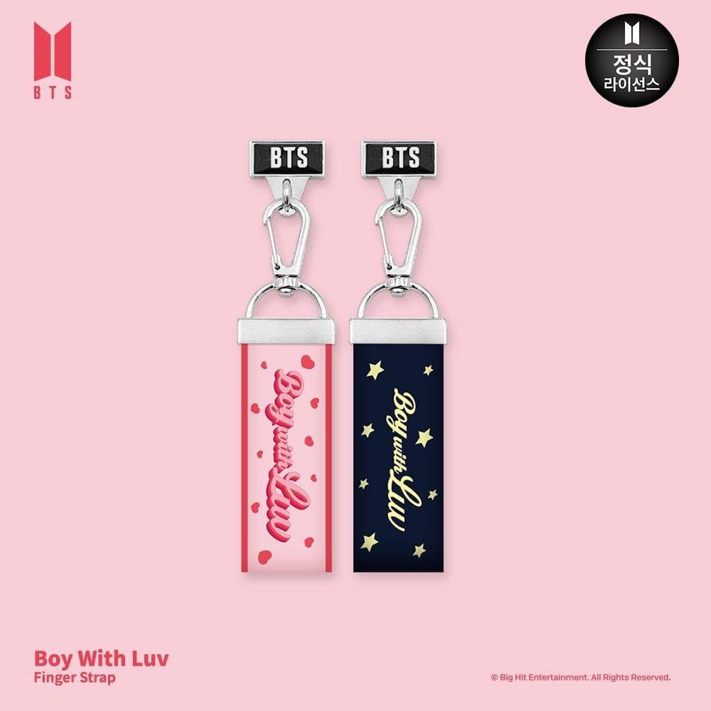 BTS Boy With Luv Finger Strap