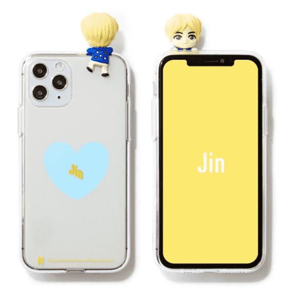 BTS Figure Clear Jelly Case (Jin)