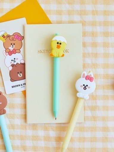 (Last stock!) LINE FRIENDS Mini Seating Gel Pen