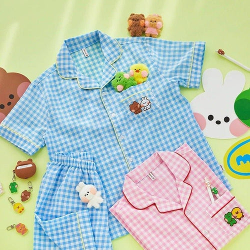 Last stock LINE FRIENDS minini Woven Pajama Set