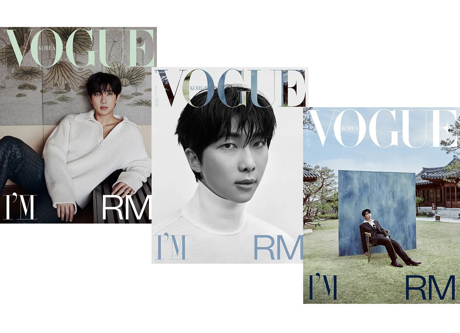 BTS Member RM is the Cover Star of Vogue Korea June 2023