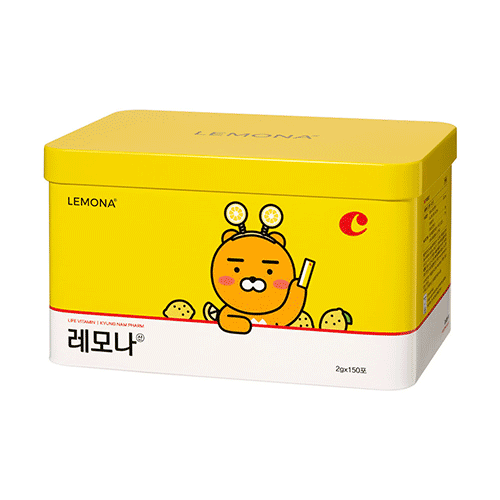 Kakao Friends x LEMONA Yellow Life Vitamin (Big Tin Can)