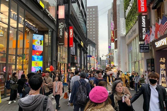 meilleures choses à faire à myeondong avec beaucoup de gens