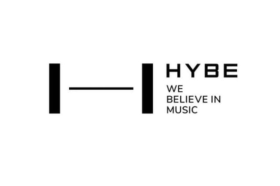 Logotipo de Hybe Etiquetas